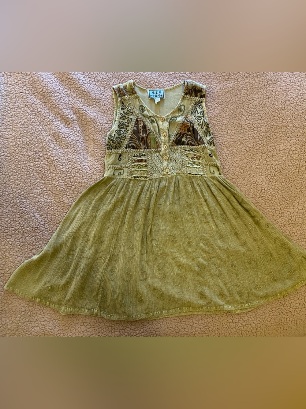 M.P.H. Boho Style Dress / size S